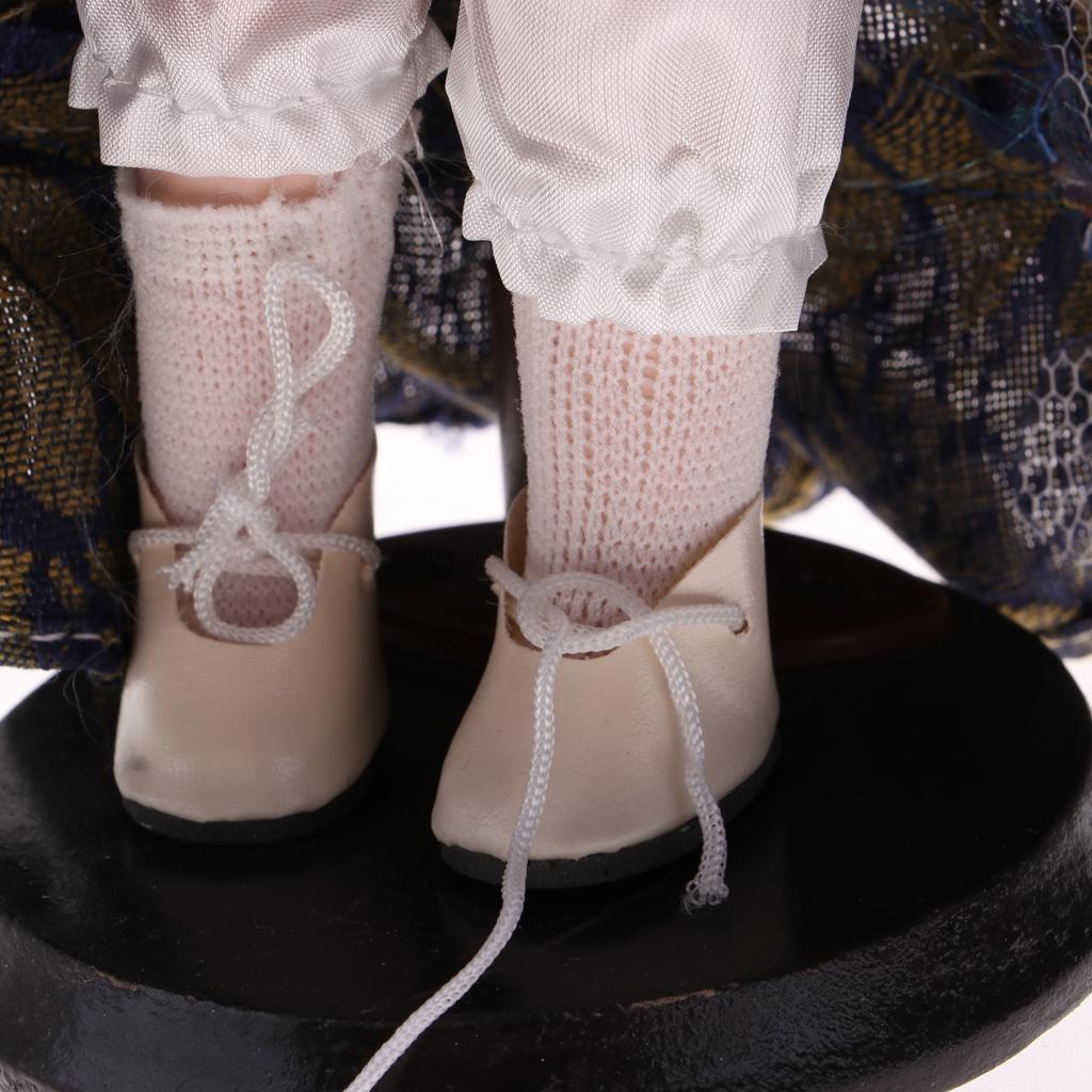 Vintage Collectible Porcelain Dolls - ビクトリア朝の磁器人形コレクション、家の装飾用人形、12インチのヴィンテージ陶器、大人のコレクション用