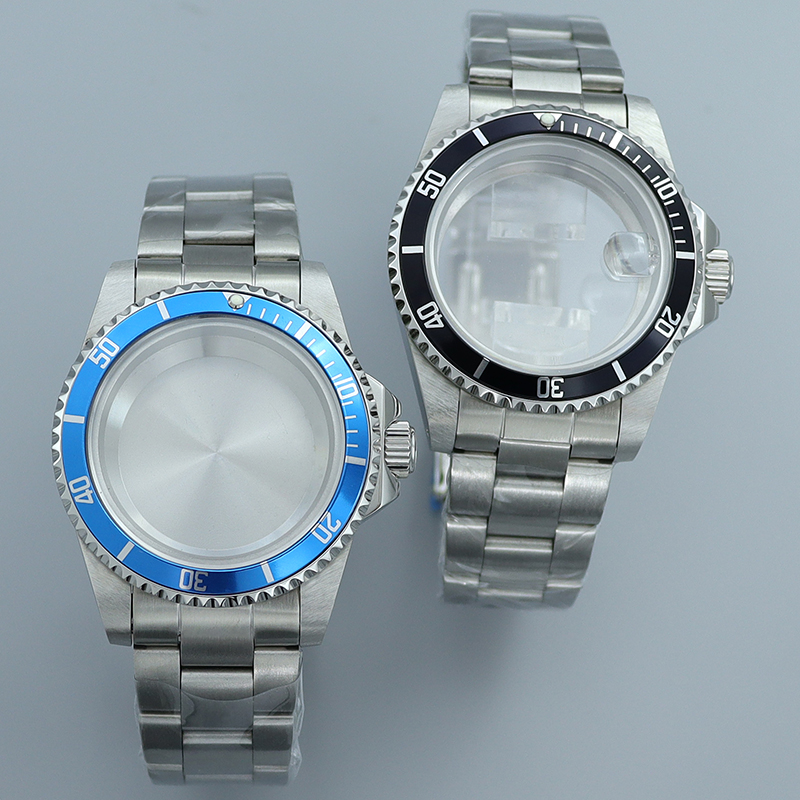 Vintage Watch Crystal - 39.5MMメンズヴィンテージ腕時計ケース サファイアクリスタル NH35 NH36 NH34 NH38