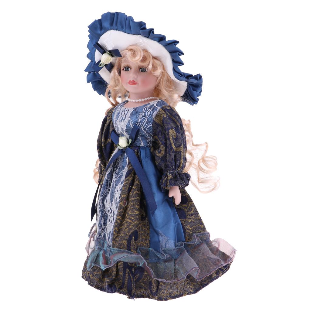 ヴィンテージ陶器人形 30cm ビクトリア朝の磁器人形 収集 - Vintage Collectible Porcelain Dolls のレビューと価格