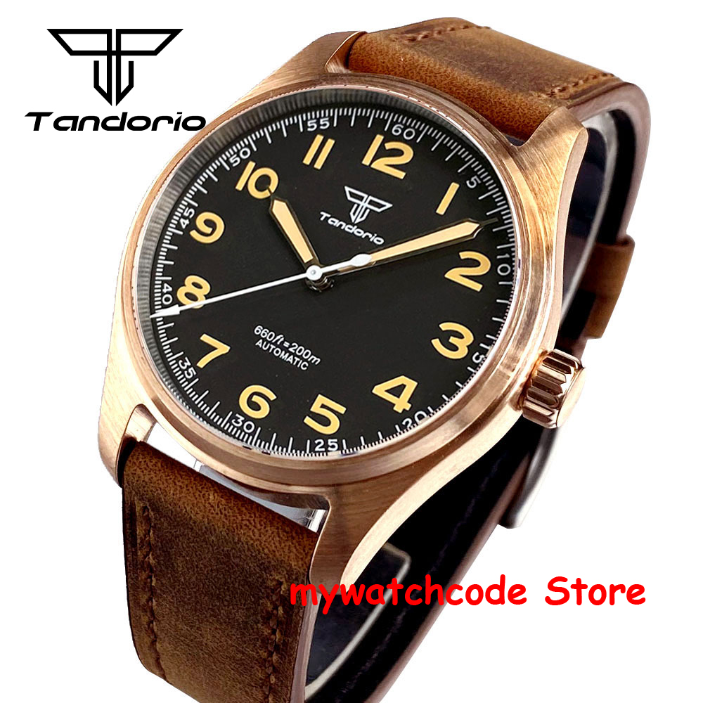 メンズ向けカスタムウォッチ 本物の銅8（Cusn8）製 20 - Vintage Watch Crystal のレビューと価格