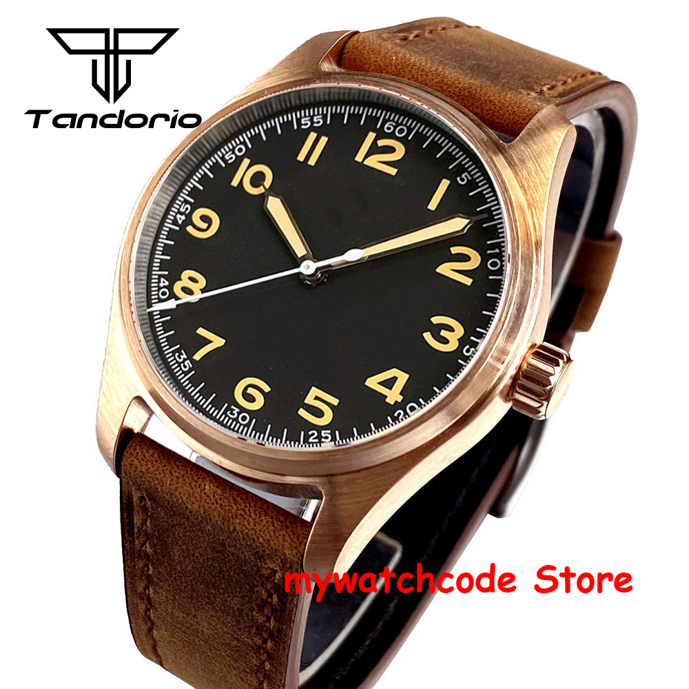 メンズ向けカスタムウォッチ 本物の銅8（Cusn8）製 20 - Vintage Watch Crystal のレビューと価格