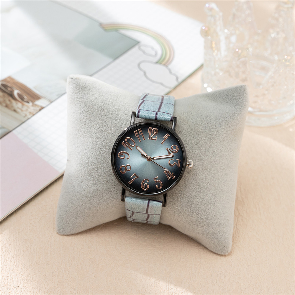 女性のためのヴィンテージクォーツ時計,カジュアルな市松模様の - Vintage Watch Crystal のレビューと価格