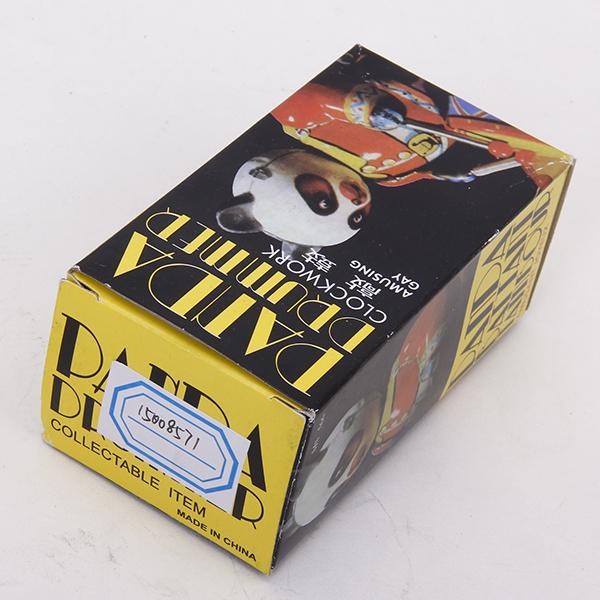 ゼンマイ仕掛けのパンダドラマーおもちゃ、ヴィンテージスタイル - Vintage Toys Collection のレビューと価格