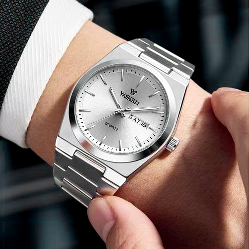 トップブランドの高級ステンレススチール製クォーツ腕時計、メン - Vintage Watch Collecting のレビューと価格