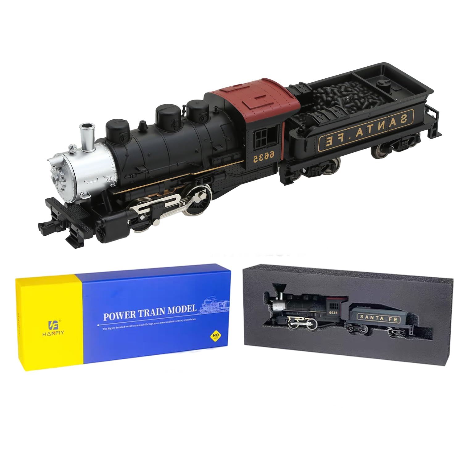 ヴィンテージ黒炭輸送おもちゃの列車模型、子供やコレクター向け - Vintage Toys Collector のレビューと価格