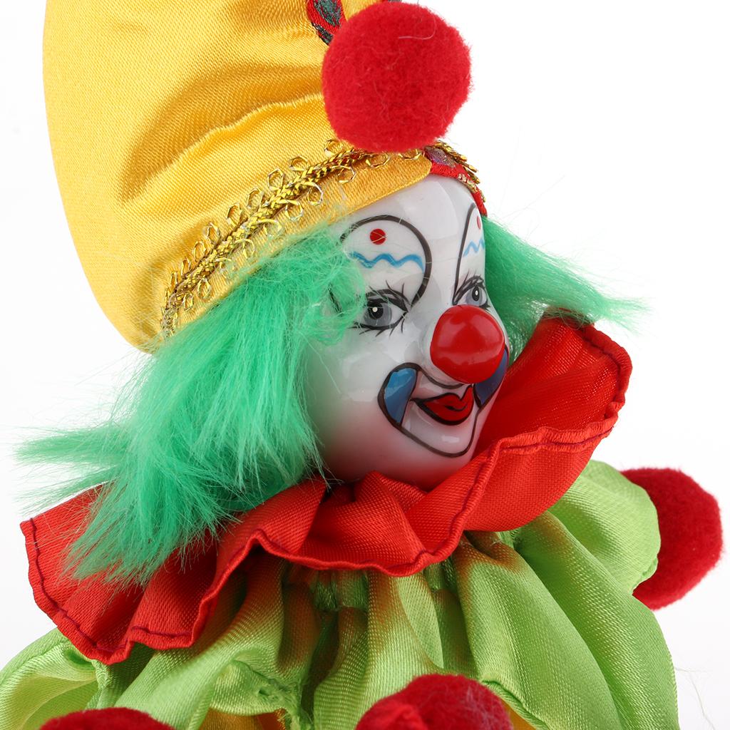 ピエロ人形 磁器製 手作り 収集価値のある人形 可動式人形  - Vintage Collectible Porcelain Dolls のレビューと価格