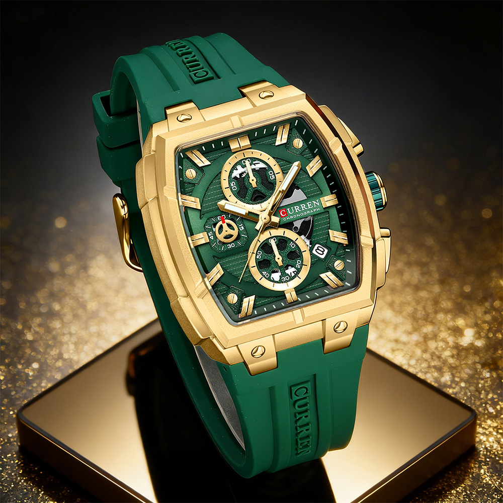 CURREN 高級ヴィンテージ腕時計 メンズ スポーツ クロ - Vintage Watch Collecting のレビューと価格