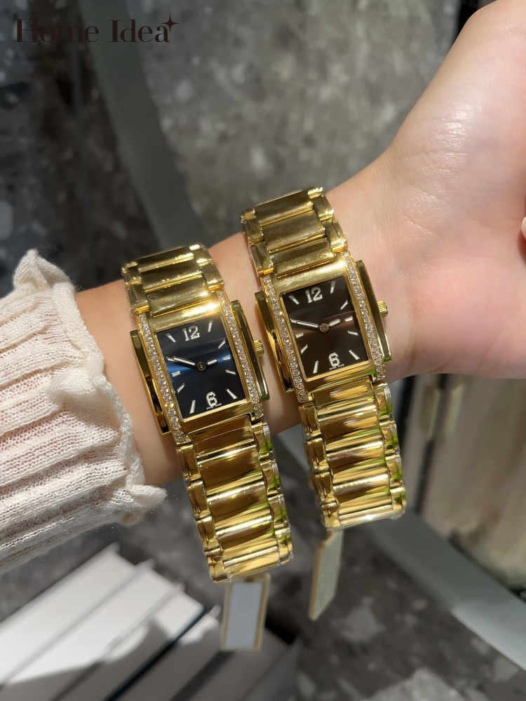 ファッションクラシックデザイン レディース長方形クォーツ腕時 - Vintage Watch Crystal のレビューと価格