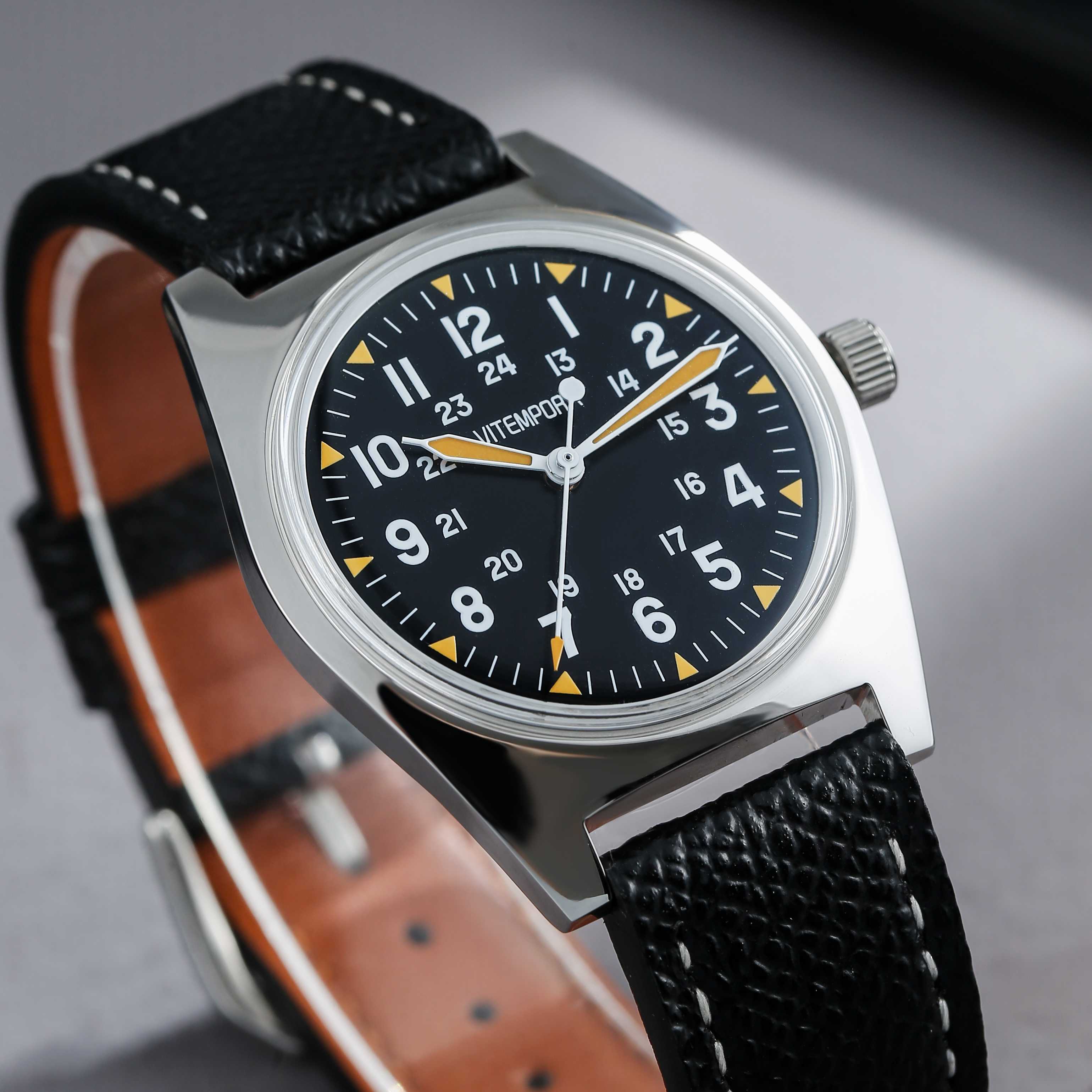 ヴィンテージフィールド手巻き機械式腕時計 メンズ 36mm  - Vintage Watch Collecting のレビューと価格