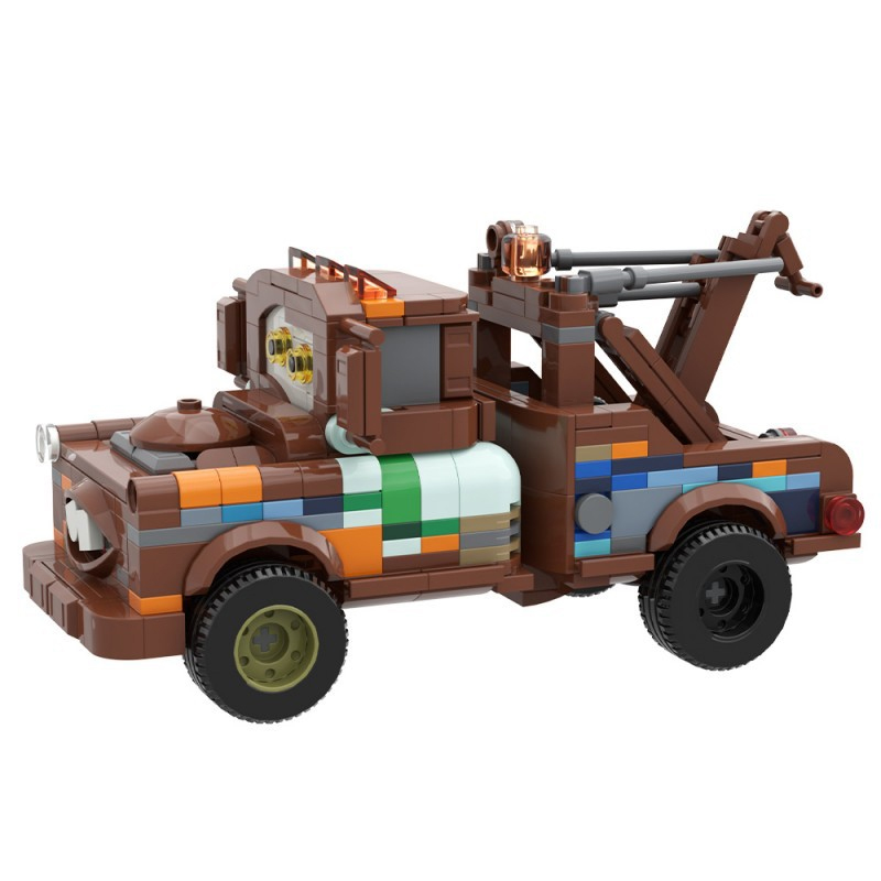 漫画風ヴィンテージレッカー車MOCビルディングブロックモデル - Vintage Toys Collector のレビューと価格