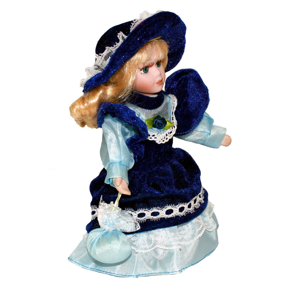 20cm ヴィンテージスタイルのビクトリア朝の磁器人形 セラ - Vintage Collectible Porcelain Dolls のレビューと価格