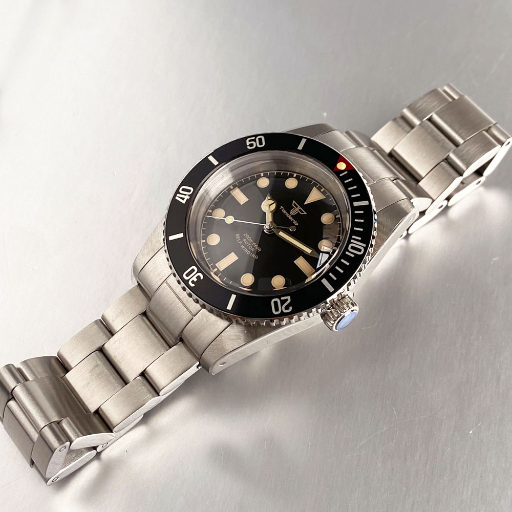 NH35搭載 タンデリオ ヴィンテージ 夜光 38mm サフ - Vintage Watch Collecting のレビューと価格