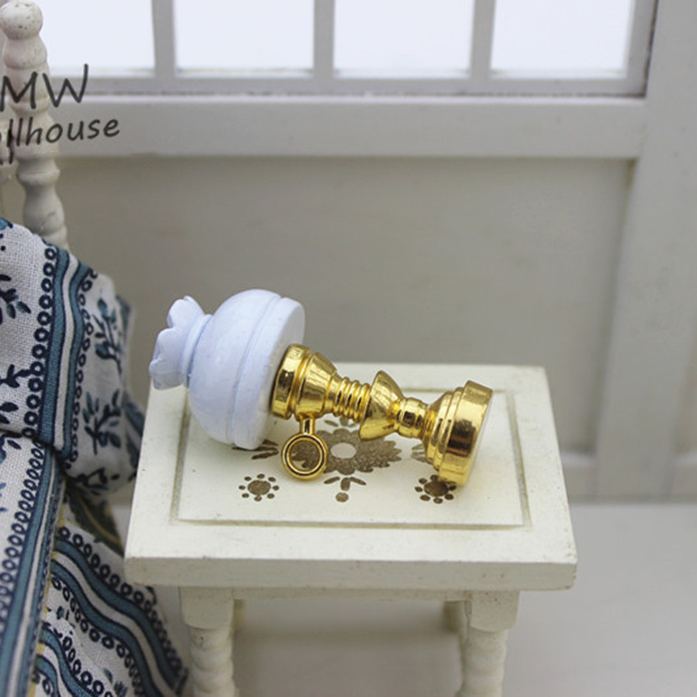 ミニホワイトランプシェードテーブルランプ ヴィンテージスタイ - Collectible Vintage Lamps のレビューと価格