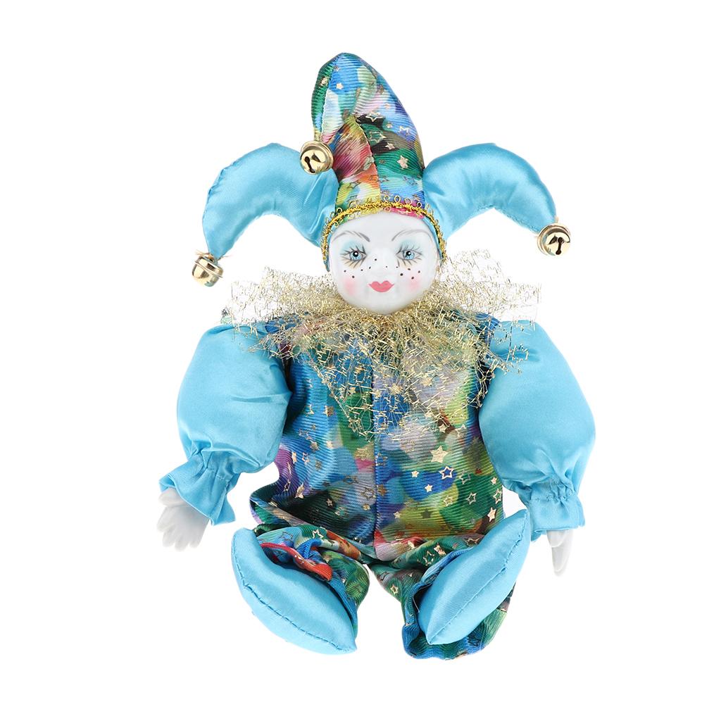 面白いヴィンテージ風ピエロ人形、磁器製コレクターズアイテム、 - Vintage Collectible Porcelain Dolls のレビューと価格