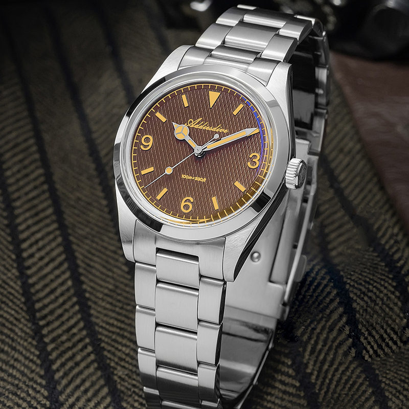ADDIESDIVE 36 ミリメートルクォーツ時計男性用ド - Vintage Watch Crystal のレビューと価格
